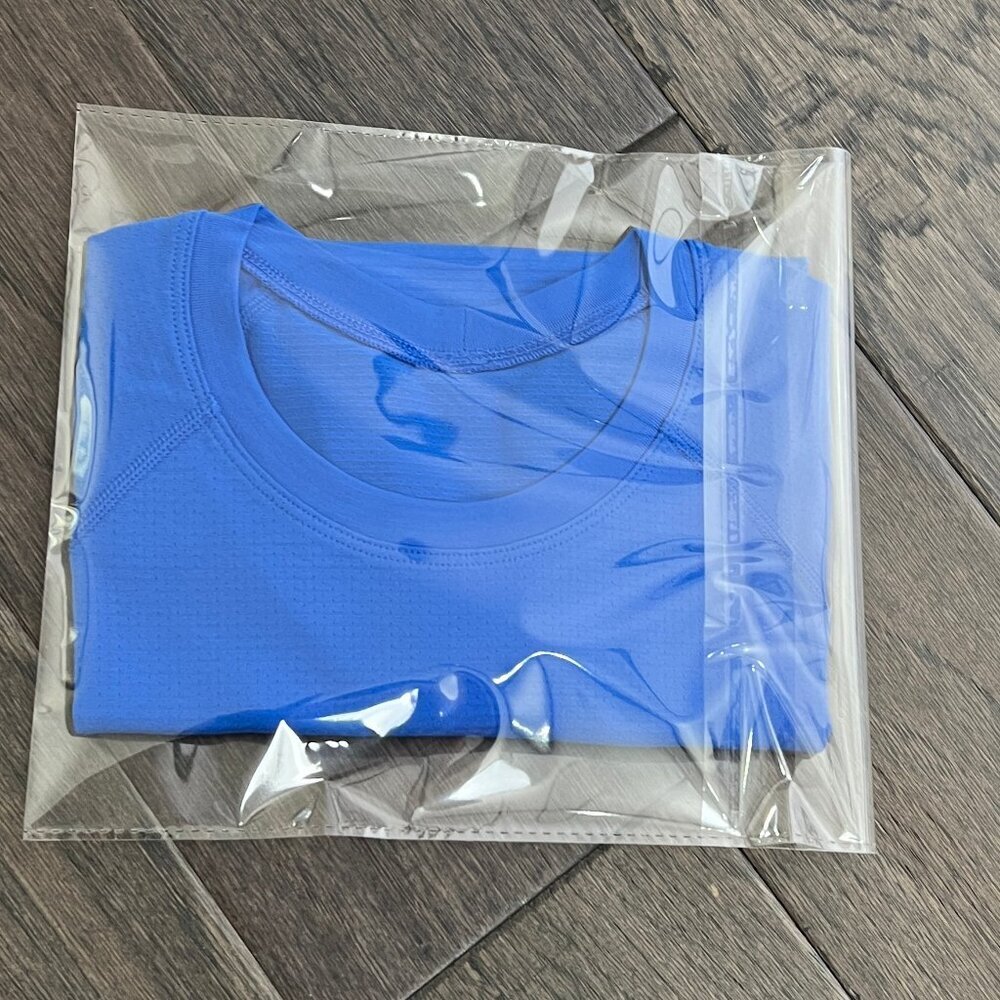 Lululemon Swiftly Tech Cropped Short-Sleeve Shirt 2.0 Pipe Dream Blue - Picture 7 of 7